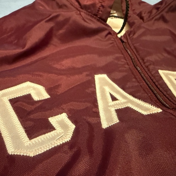 Cape Soccer Vintage 1987 Nylon School Jacket- Men's XXL (XL)- DeLong. - Picture 3 of 5